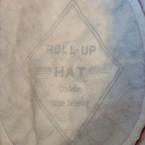 Printed Bucket Hat Red Floral Pattern Foldable Roll-up Crushable Patchwork - Picture 12 of 14